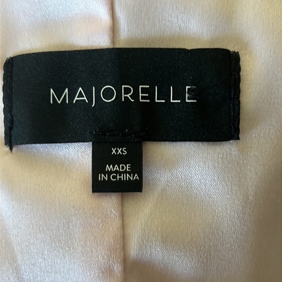 Revolve Majorelle Nina Wrap Satin Dress in Ballet Pink NWT Size XXS - Picture 7 of 9